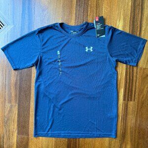 NEW Under Armour Sz S Blue Loose T-shirt